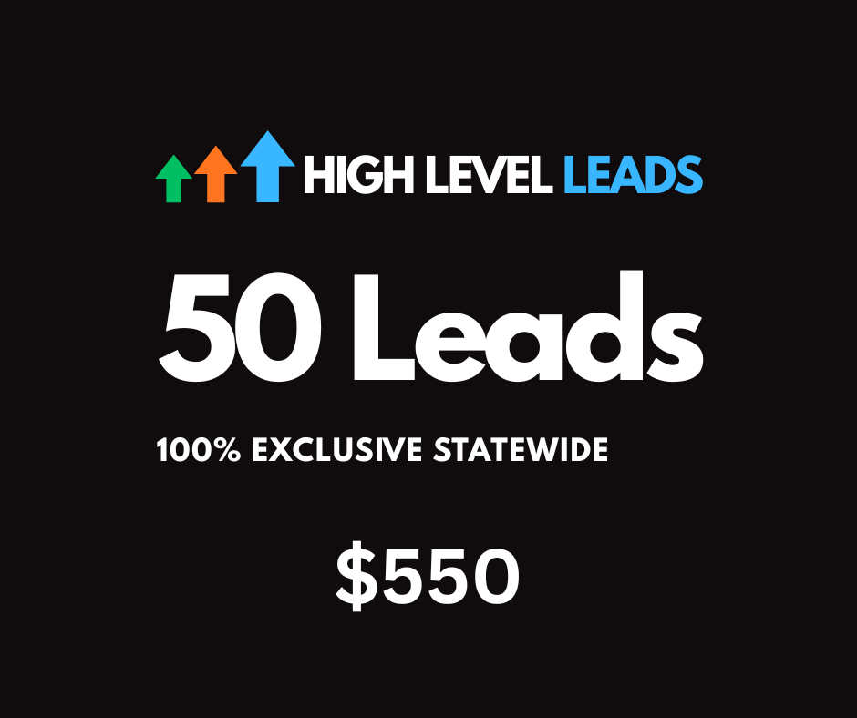 50 Life Insurance Leads
