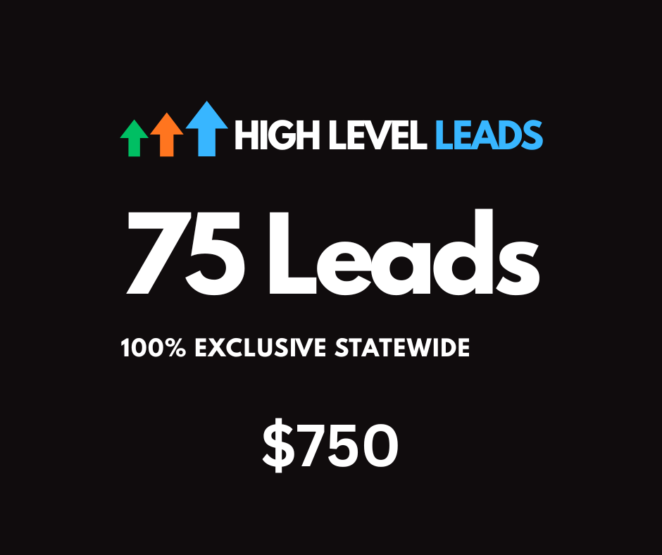 75 Life Insurance Leads